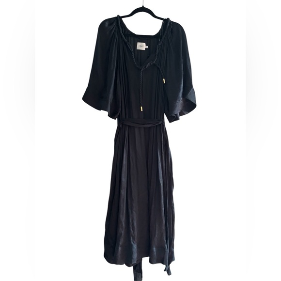 AJE Seraphina Silk Midi Dress - Picture 8 of 13